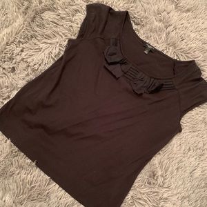 Talbots little black tee